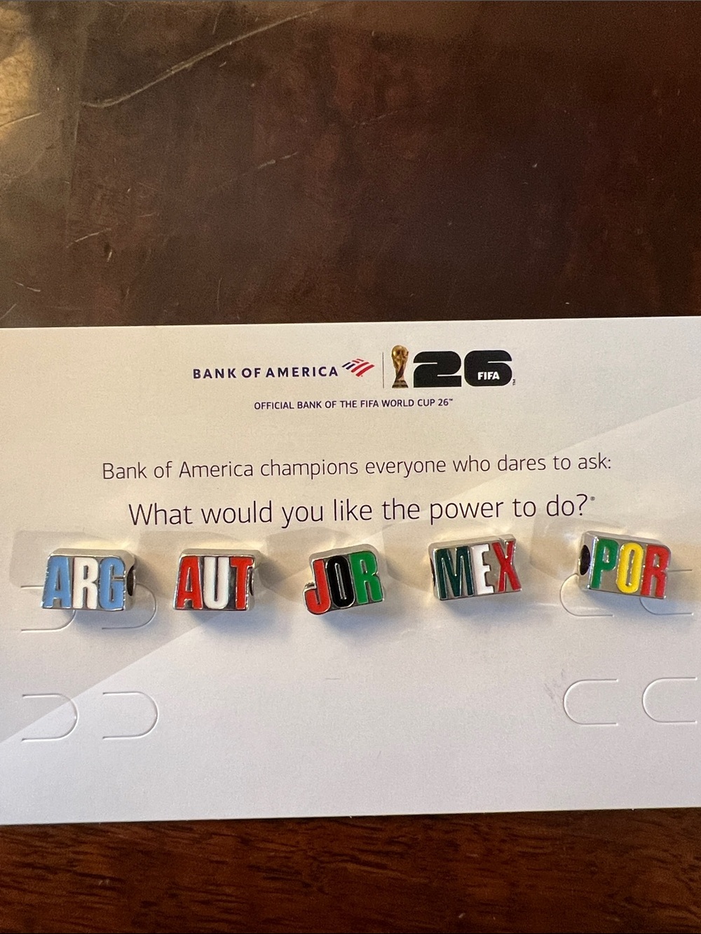 FIFA 26 Beads ARG AUT JOR MEX POR - List Price OBO